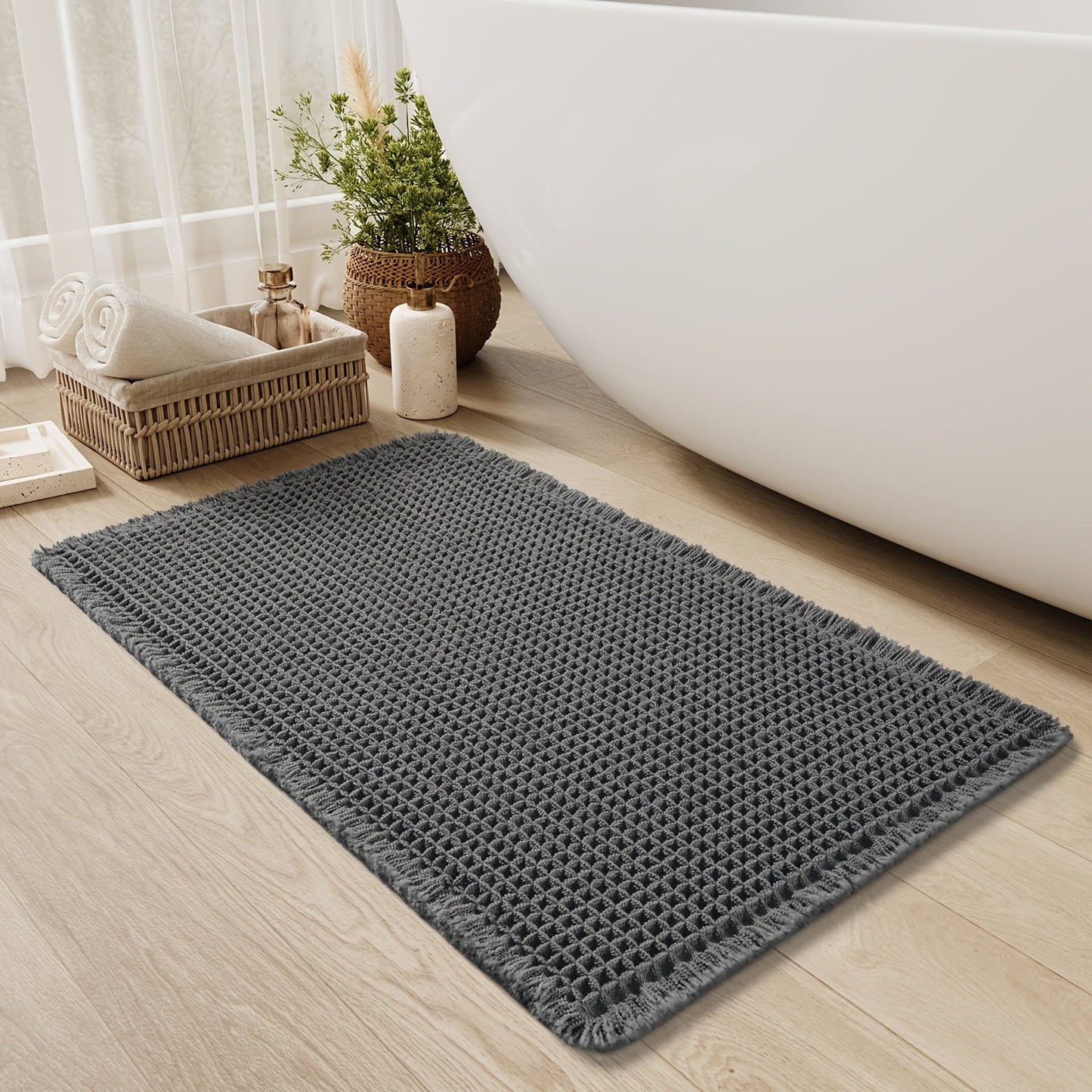 AbsorbEase | Non-Slip Ultra-Absorbent Bath Mat 9