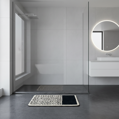 AbstractStep | Non-Slip Bath Mat in Nordic Style