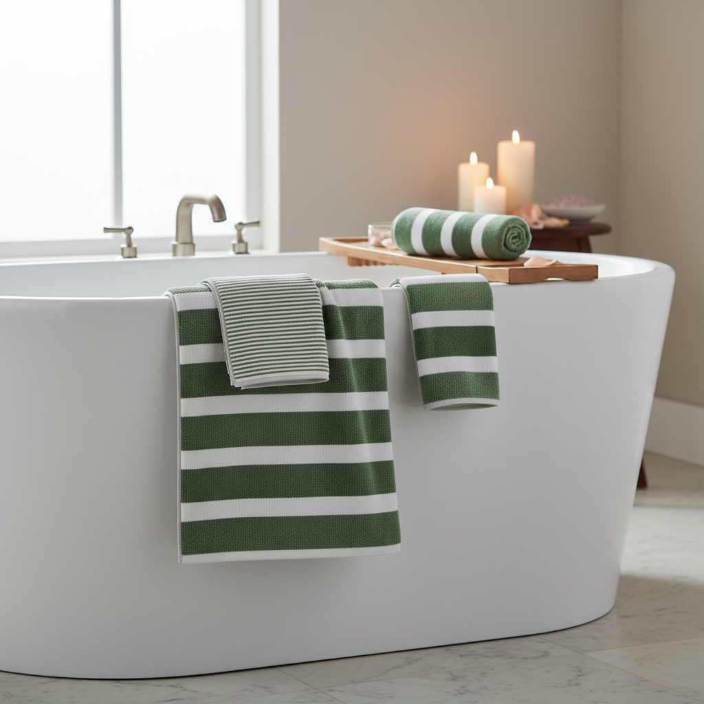 AquaPlush Luxury Bath Towel Set | 8-Piece Towel Set