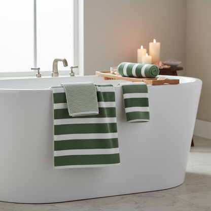 AquaPlush Luxury Bath Towel Set | 8-Piece Towel Set