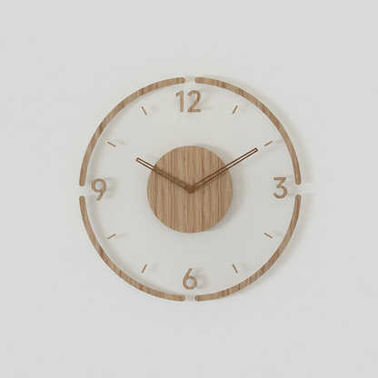Clocky Silent Wall Clock | Modern Wall Clock Decor 35 cm