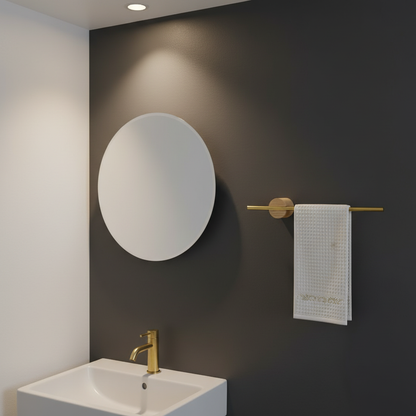 Elegant Metal Towel Rack | Modern Bathroom Towel Storage